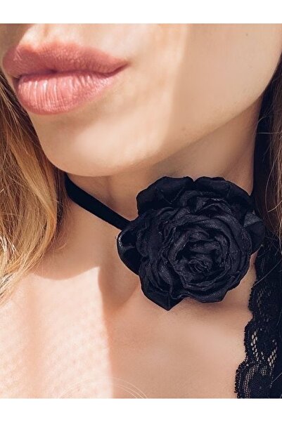 WAHSHE Roses Choker Çiçek Kolye Tasma Gül Kolye