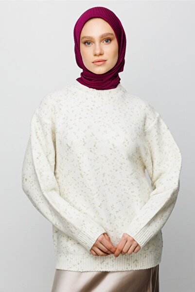 Mooncorn Plum Pleated Scarf