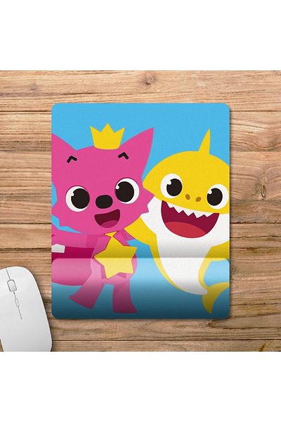 Pixxa Pinkfong - موديل لوحة ماوس يوتيوب مع دعم للمعصم - 1