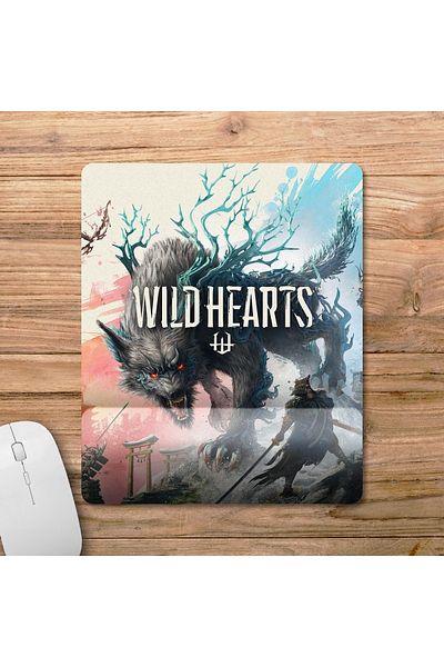 Pixxa موديل لوحة ماوس مع مسند للمعصم من Wild Hearts - 1