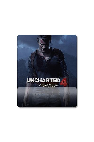 Pixxa لوحة ماوس Uncharted 4 مع مسند للمعصم موديل - 1