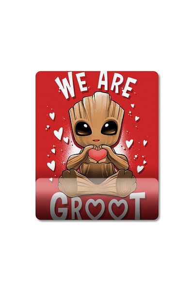 Pixxa موديل لوحة الماوس We Are Groot Guardians Of The Galaxy - موديل لوحة الماوس لدعم المعصم - 1