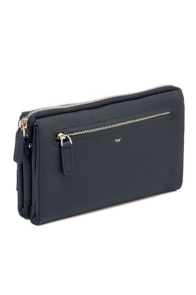 Tergan Δερμάτινη ανδρική τσάντα Navy Blue 01633a38