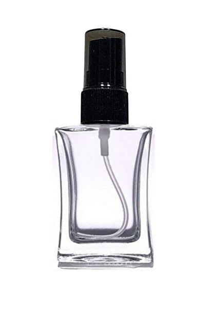 Paradise 10 Adet 50 ml Parfüm ve Kolonya Şişesi Siyah Valfli