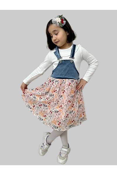 Esterella Gilet pentru fete / Rochie body / Rochie Salopet cu cataramă