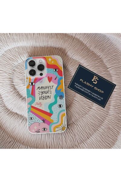 OPPO A74 Compatible Manifest Your Vision Design Transparent Case