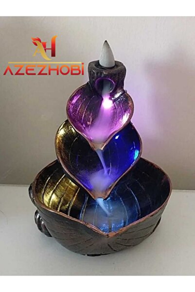 azezhobi Işıklı Geri Akış Yaprak Tütsülük