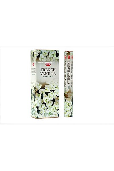 Hem 20 Adet Çubuk Tütsü French Vanilla Kokulu