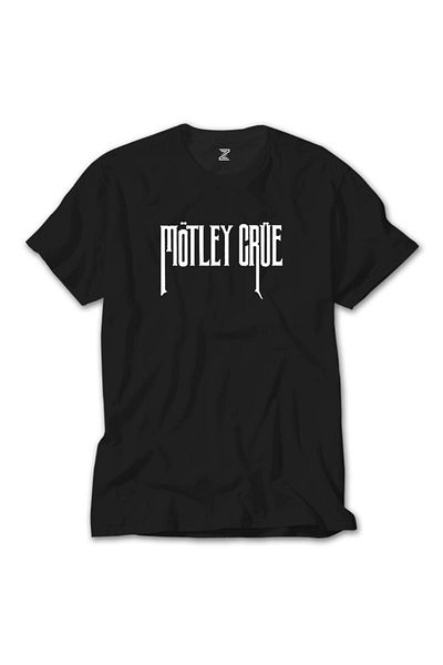 Z zepplin Μαύρο μπλουζάκι με λογότυπο Mötley Crüe