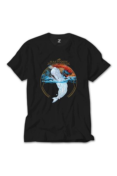Z zepplin Μαύρο T-Shirt Mastodon Leviathan