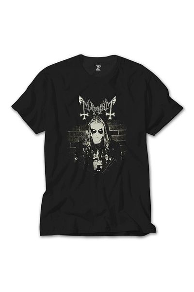 Z zepplin Μαύρο T-Shirt Mayhem Per Yngve Ohlin