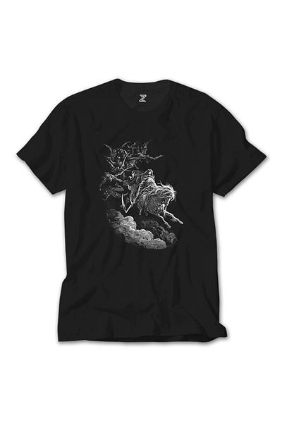 Z zepplin Tricou negru Burzum Ishi Krimpatul