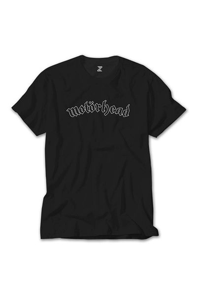 Z zepplin Κείμενο με λογότυπο Moto?rhead Μαύρο T-Shirt