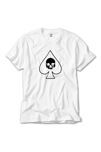 Z zepplin Λευκό μπλουζάκι Motörhead Ace Of Spades Spades