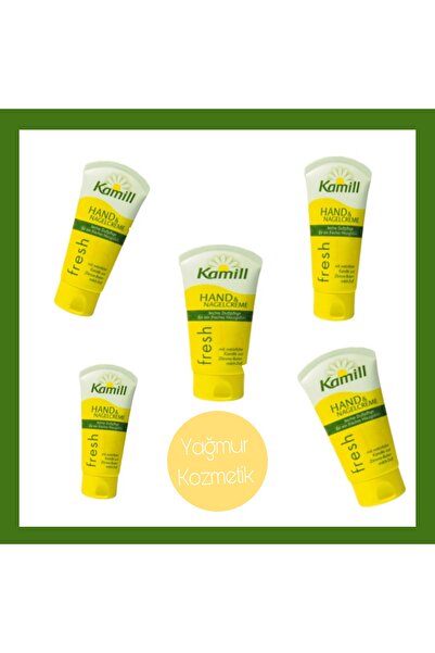 Kamill Fresh El & Tırnak Kremi Tüp 75ml 5li Set
