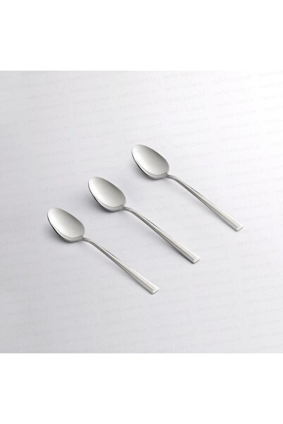 Nehir Milano Plain Set of 6 Dinner Spoons