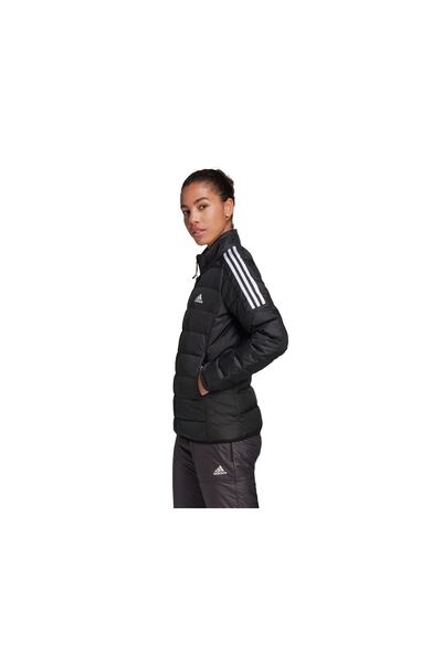 adidas W Ess Down Jkt - Palton negru casual pentru femei, Gh4593