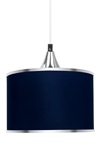 MINIMAL ETICARET VE BILGI TEKNOLOJILERI Lambent One 20x20cm Viscose Kumaş Tekli Sarkıt Avize