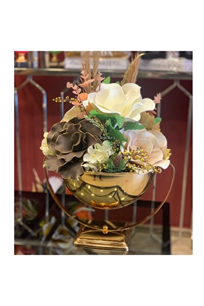 By Ari Ev Dekorasyon Aranjmanlı Saksı As0121-1