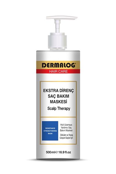 DERMALOG Extra Resistance Hair Care Mask for Loss and Slow Growing Hair 500 Ml