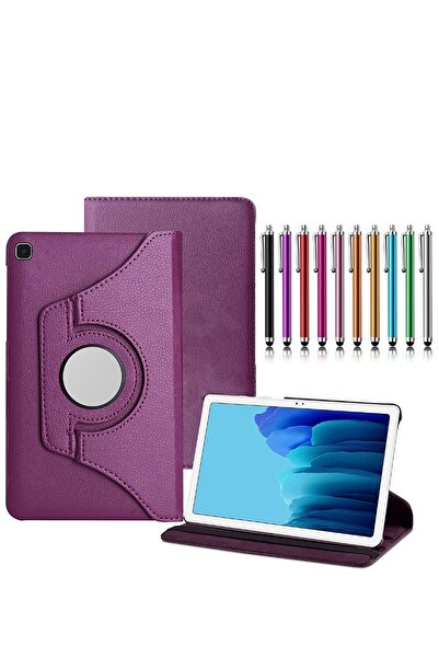 piblue Samsung Galaxy Tab S5e Sm-t720 T725 Uyumlu 360° Dönerli Tablet Kılıfı + Kalem