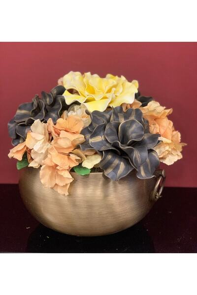 By Ari Ev Dekorasyon Aranjmanlı Saksı As0145-2