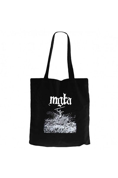 Z zepplin Mgla Age Of Excuse Black Canvas Tote Bag