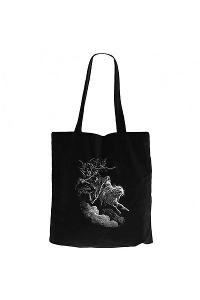 Z zepplin Burzum Ishi Krimpatul Black Canvas Tote Bag