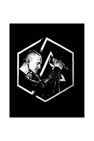 Z zepplin Patch-ul mare pentru spate cu logo-ul Linkin Park Chester