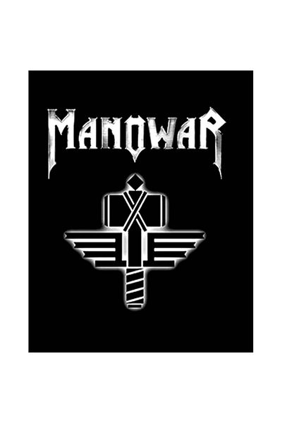 Z zepplin Manowar Sign Of The Hammer Neon Patch mare pe spate