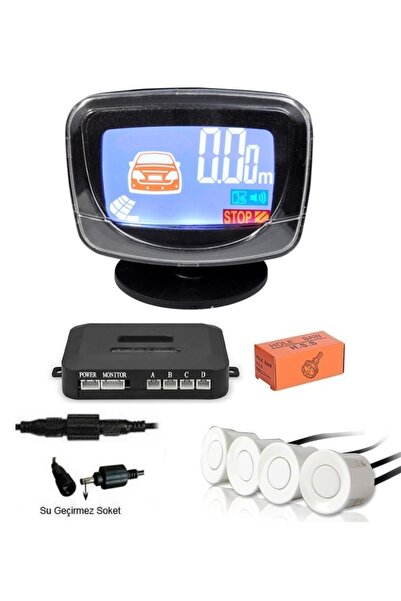 WİNOXX Dijital Gostergeli Park Sensörü (beyaz Sensör)