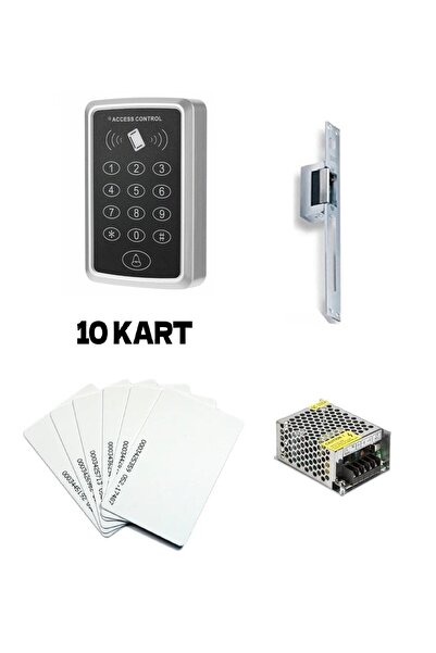 Qp140 Encrypted Electric Bass Open Door Lock 10 Cards
