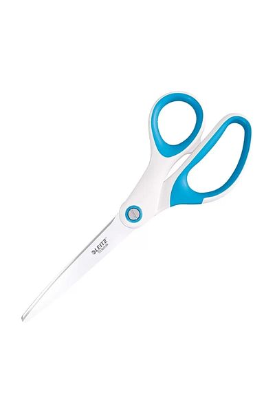 Leitz 5319 Wow Office Scissors 205mm Metallic Blue Blister