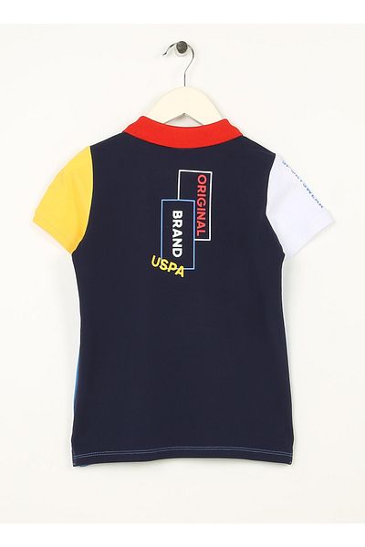 U.S. Polo Assn. Μπλουζάκι με στάμπα Navy Blue Boy Keld