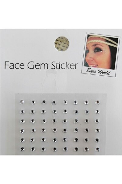 hbtasarim Vücut Ve Yüz Taşı Stickers Nokta055
