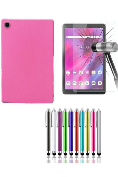 piblue Lenovo Tab M8 Tb-8505f 8 Inç Za5g0100tr Silikon Tablet Kılıfı + Nano E...