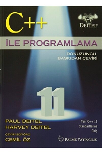 Palme Yayınevi C++ Ile Programlama () 9786053556244-iz - Palme Üniversite