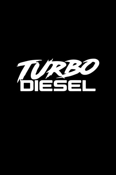 MegaSticker Autocolant Turbo Diesel Auto, Motocicletă, Cască, Laptop, Parbriz 12x5 Cm