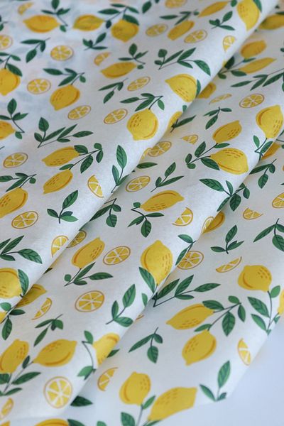 demontecraft Lemon Pattern Pelur Paper Pelur Paper 10 Pieces