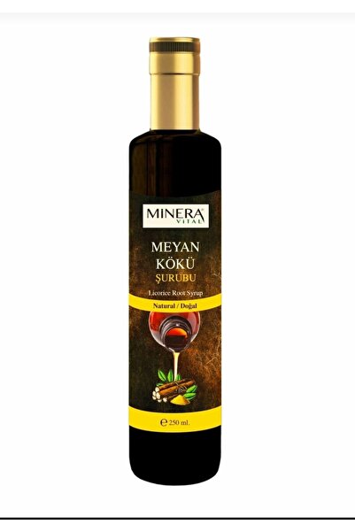 MİNERA VİTAL Meyan Kökü Şurubu 2 Adet