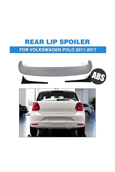 APEXİ Volkswagen Polo 6c Uyumlu Gti 3 Parça Bagaj Üstü Spoıler Plastik Boyası...