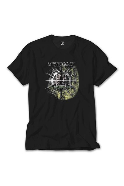 Z zepplin Meshuggah Catch Thirtythree Born In Dissonance Μαύρο T-Shirt
