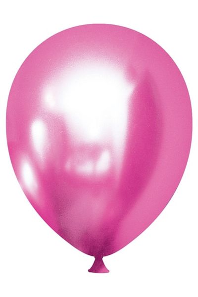 ELGALA 10 Helium Balloons - Chrome and Luxury Mirrored