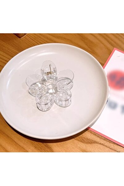 Monalisa Kadın Şeffaf Papatya Toka