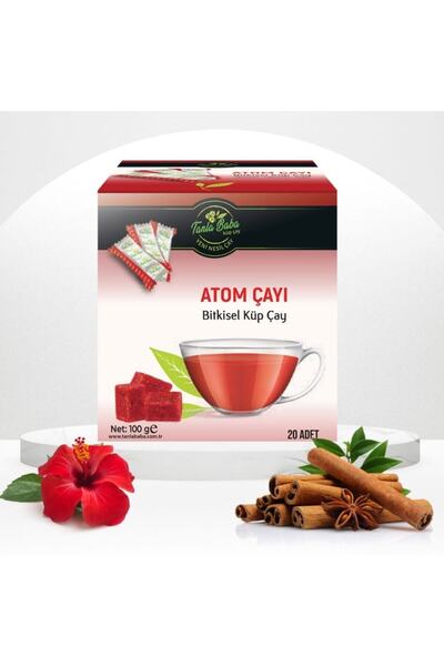 TanlaBaba Sargılı Atom Bitki Çayı 100 Gr (20 Adet) Doğal Çay Bitkisel Çay Bit...