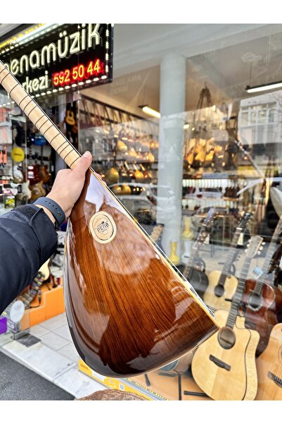 PENA MÜZİK Kısa Sap Yarı Profesyonel Ceviz Bağlama 40 Tekne