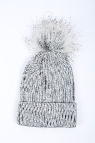 Eke Tekstil Women's Pompom Detailed Knitwear Beret