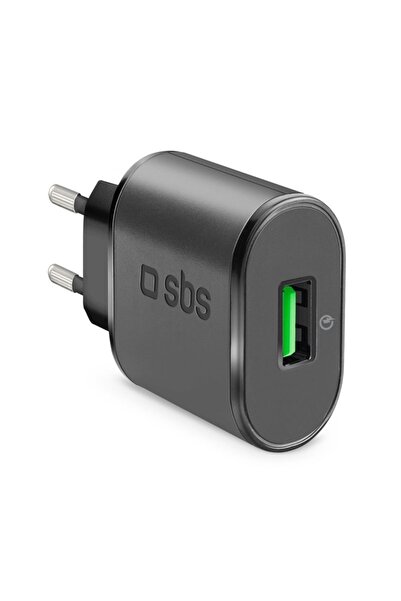 SBS 37461 2100 Mah Qualcomm Quick Charge Hızlı Şarj Adaptörü Siyah