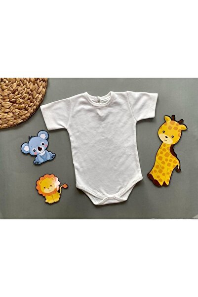 Petite Ponpon Baby بدلة للجسم بأكمام قصيرة