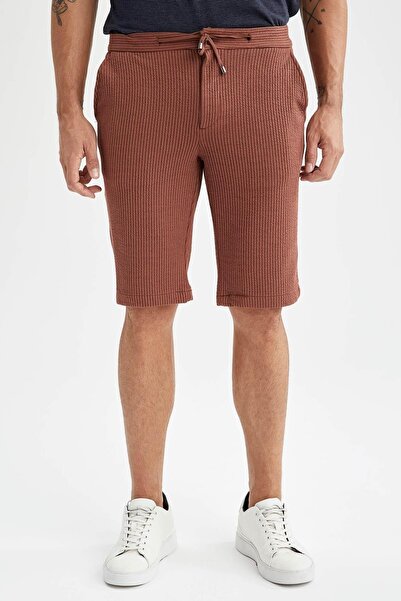 DeFacto Regular Fit Basic Bermuda Shorts
